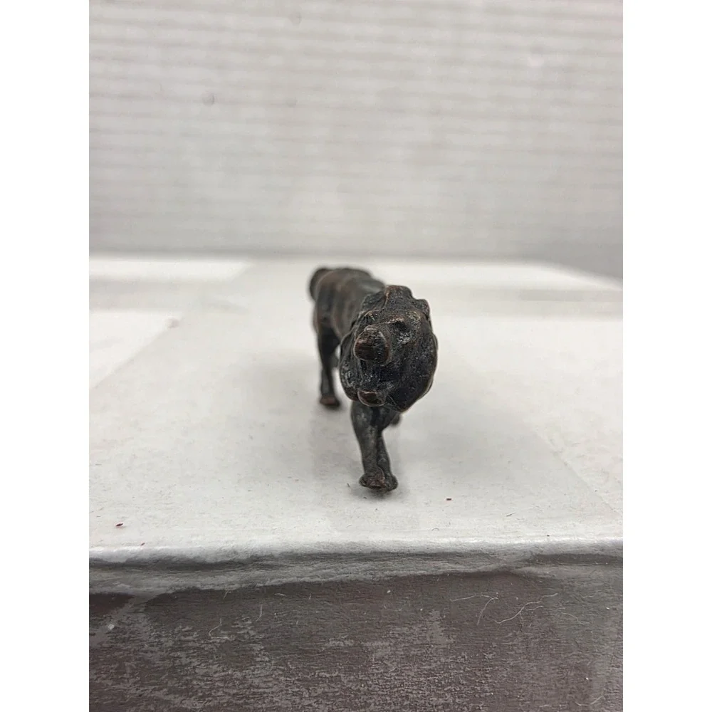 Vintage HTF Kinder Surprise Metal Lion Figure‎